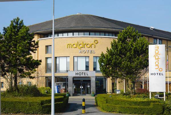 Exterior image of Maldron Hotel Belfast International Airport