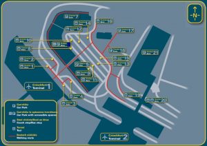 Dublin Airport Guide Map 2