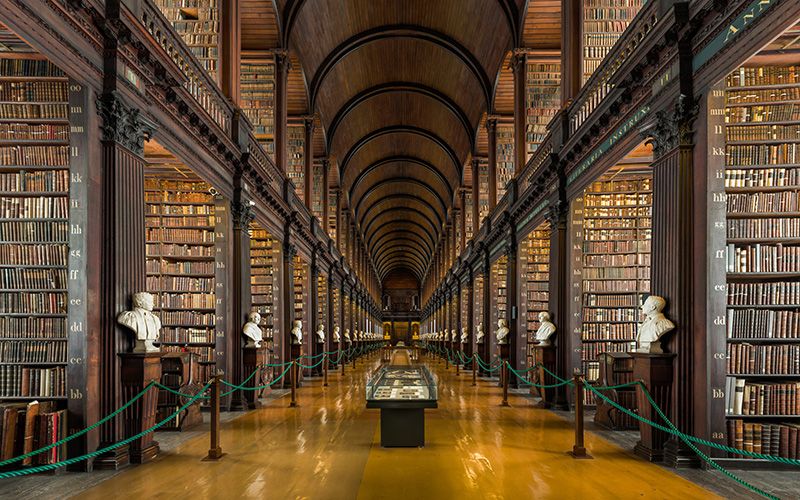 The Book of Kells at the Trinity college Dublin