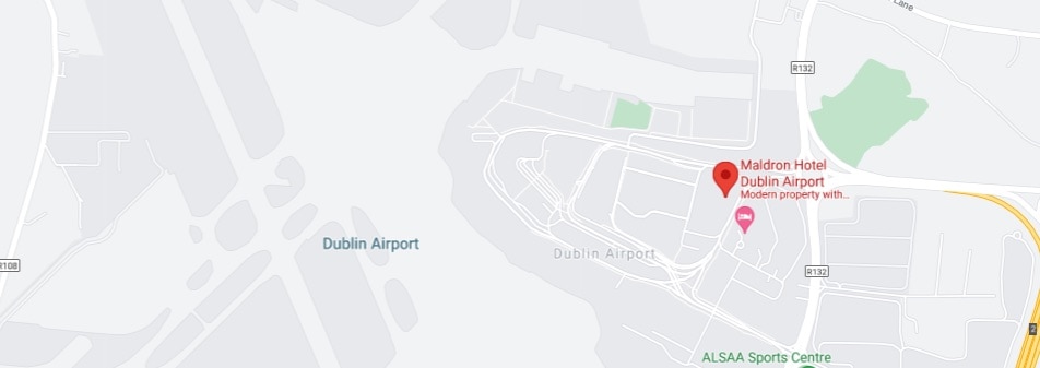 Maldron Hotel Dublin Airport Map
