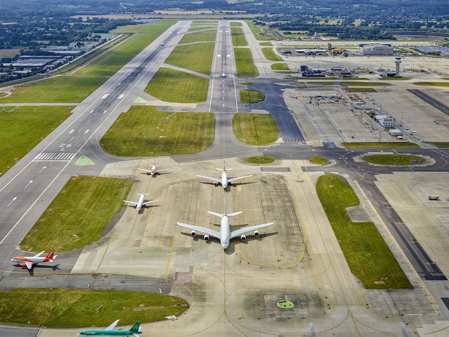 Gatwick Airport Runway View